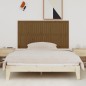 vidaXL Wand-Kopfteil Honigbraun 166x3x90 cm Massivholz Kiefer