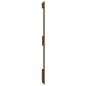 vidaXL Wand-Kopfteil Honigbraun 166x3x90 cm Massivholz Kiefer