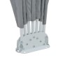 vidaXL Faltbarer Terrassen-Seitenfächer Grau 200 cm vidaXL Faltbarer Terrassen-Seitenfächer Grau 200 cm
