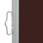 vidaXL Ausziehbare Seitenmarkise 140 x 300 cm Braun vidaXL Ausziehbare Seitenmarkise 140 x 300 cm Braun