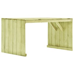 vidaXL Gartentisch 150x87x80 cm Kiefernholz Imprägniert
