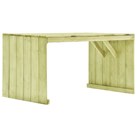 vidaXL Gartentisch 150x87x80 cm Kiefernholz Imprägniert