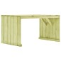 vidaXL Gartentisch 150x87x80 cm Kiefernholz Imprägniert vidaXL Gartentisch 150x87x80 cm Kiefernholz Imprägniert