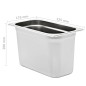 vidaXL Gastronormbehälter 4 Stk. GN 1/3 200 mm Edelstahl vidaXL Gastronormbehälter 4 Stk. GN 1/3 200 mm Edelstahl