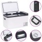 vidaXL Kühlbox mit Tragegriff Schwarz/Weiß 25L PP & PE vidaXL Kühlbox mit Tragegriff Schwarz/Weiß 25L PP & PE