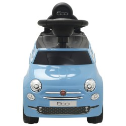 vidaXL Kinder-Aufsitzauto Fiat 500 Blau 