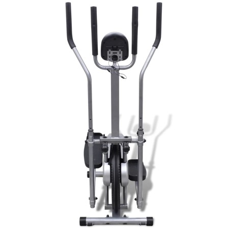 vidaXL Orbitrac Ellipsentrainer Heimtrainer 4 Griffe Pulsmessung