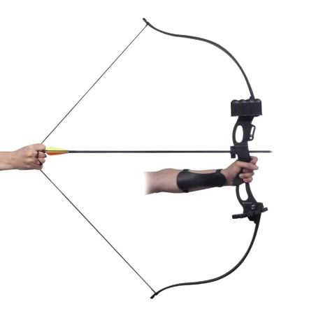 vidaXL Recurvebogen mit Zubehör 49" 20 lb für Jugendliche