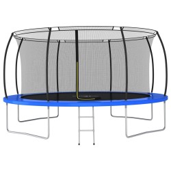 vidaXL Trampolin-Set Rund 460×80 cm 150 kg
