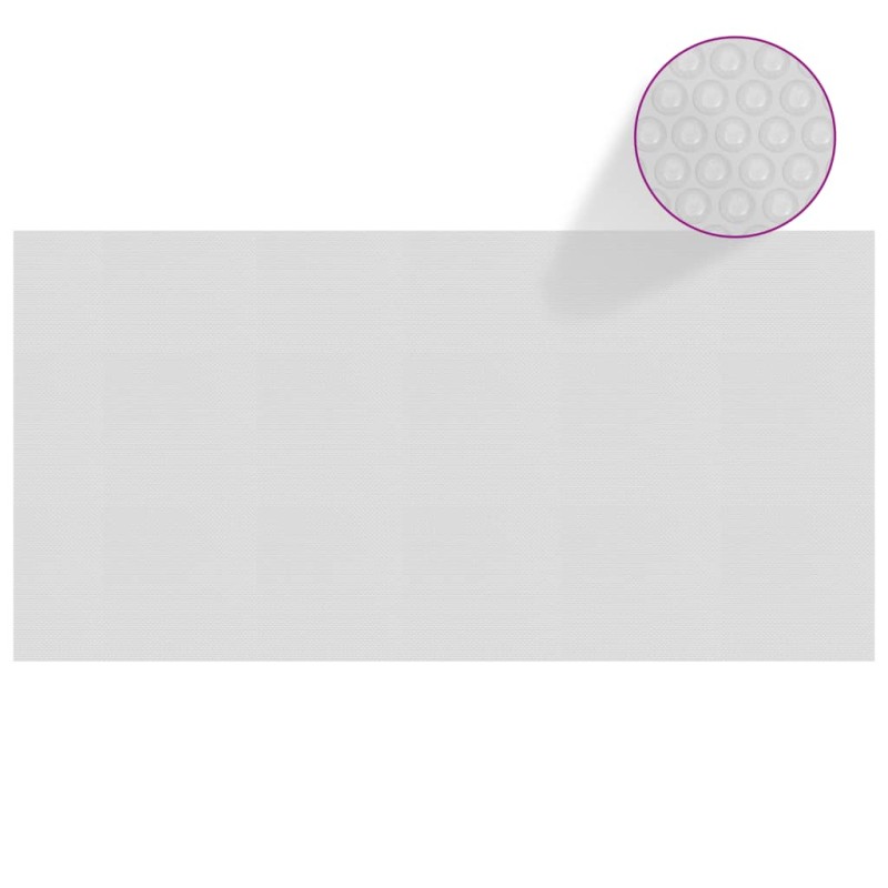 vidaXL Treibende Pool-Solarplane PE 488x244 cm Grau vidaXL Treibende Pool-Solarplane PE 488x244 cm Grau