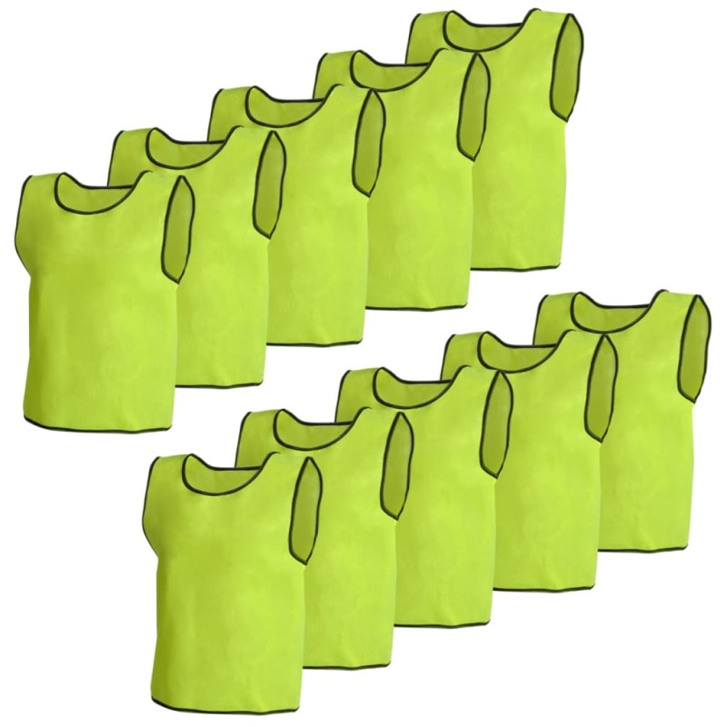 Gelbe Sportsshirts Sportweste für Kinder 10 Stück Gelbe Sportsshirts Sportweste für Kinder 10 Stück