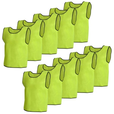 Gelbe Sportsshirts Sportweste für Kinder 10 Stück