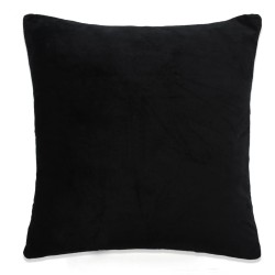 vidaXL Kissenbezüge 4 Stk. Stoff 40x40 cm Schwarz