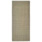 vidaXL Teppich Natur Sisal 66x150 cm Taupe vidaXL Teppich Natur Sisal 66x150 cm Taupe