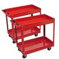 vidaXL Werkstattwagen 2 Stk. 100 kg 2 Etagen vidaXL Werkstattwagen 2 Stk. 100 kg 2 Etagen