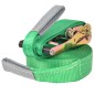 vidaXL Slackline 15 m x 50 mm 150 kg Grün vidaXL Slackline 15 m x 50 mm 150 kg Grün