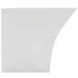 vidaXL Waschbecken Wandmontage Keramik Weiß 500 x 450 x 410 mm vidaXL Waschbecken Wandmontage Keramik Weiß 500 x 450 x 410 mm