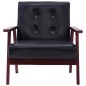 Sessel Schwarz Kunstleder Sessel Schwarz Kunstleder