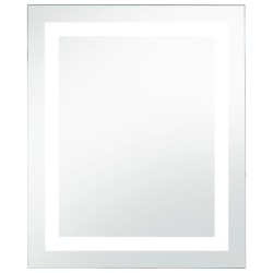 vidaXL LED-Badspiegel mit Berührungssensor 50x60 cm