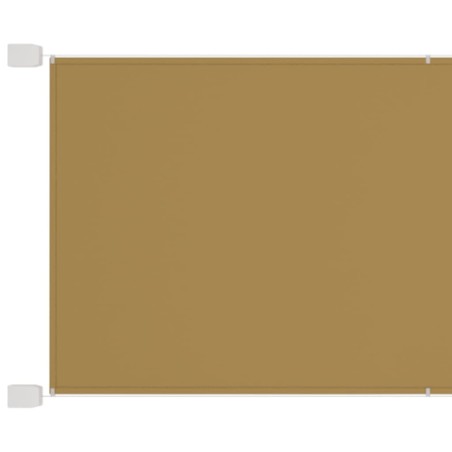 vidaXL Senkrechtmarkise Beige 60x800 cm Oxford-Gewebe