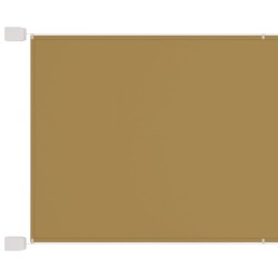 vidaXL Senkrechtmarkise Beige 100x800 cm Oxford-Gewebe