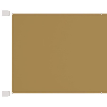 vidaXL Senkrechtmarkise Beige 100x800 cm Oxford-Gewebe