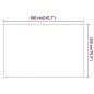vidaXL Senkrechtmarkise Beige 180x360 cm Oxford-Gewebe vidaXL Senkrechtmarkise Beige 180x360 cm Oxford-Gewebe