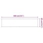 vidaXL Senkrechtmarkise Hellgrün 60x800 cm Oxford-Gewebe vidaXL Senkrechtmarkise Hellgrün 60x800 cm Oxford-Gewebe