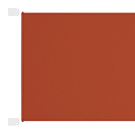 vidaXL Senkrechtmarkise Terrakotta 100x800 cm Oxford-Gewebe