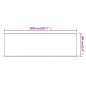 vidaXL Senkrechtmarkise Terrakotta 100x1000 cm Oxford-Gewebe vidaXL Senkrechtmarkise Terrakotta 100x1000 cm Oxford-Gewebe