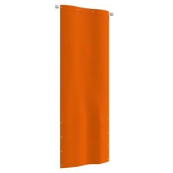 vidaXL Balkon-Sichtschutz Orange 80x240 cm Oxford-Gewebe