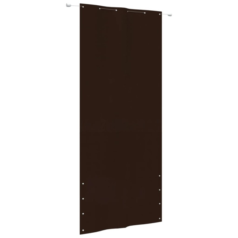 vidaXL Balkon-Sichtschutz Braun 120x240 cm Oxford-Gewebe vidaXL Balkon-Sichtschutz Braun 120x240 cm Oxford-Gewebe