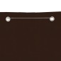 vidaXL Balkon-Sichtschutz Braun 120x240 cm Oxford-Gewebe vidaXL Balkon-Sichtschutz Braun 120x240 cm Oxford-Gewebe
