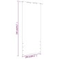 vidaXL Balkon-Sichtschutz Braun 120x240 cm Oxford-Gewebe vidaXL Balkon-Sichtschutz Braun 120x240 cm Oxford-Gewebe