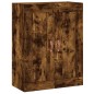 Wandschränke 2 Stk. Räuchereiche Holzwerkstoff Wandschränke 2 Stk. Räuchereiche Holzwerkstoff