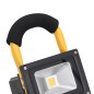 vidaXL LED-Strahler Wiederaufladbar mit Handgriff 10W Kaltweiß vidaXL LED-Strahler Wiederaufladbar mit Handgriff 10W Kaltweiß