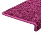 vidaXL Stufenmatten 10 Stk. 65x21x4 cm Violett vidaXL Stufenmatten 10 Stk. 65x21x4 cm Violett