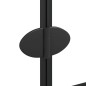 vidaXL Faltbare Duschkabine ESG 80x140 cm Schwarz vidaXL Faltbare Duschkabine ESG 80x140 cm Schwarz