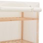 Kleiderschrank Weiß 79 x 40 x 170 cm Stoff Kleiderschrank Weiß 79 x 40 x 170 cm Stoff