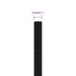 vidaXL Arbeitsseil Schwarz 5 mm 100 m Polyester vidaXL Arbeitsseil Schwarz 5 mm 100 m Polyester