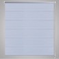 Doppelrollo Seitenzug 100 x 175 cm weiß Doppelrollo Seitenzug 100 x 175 cm weiß