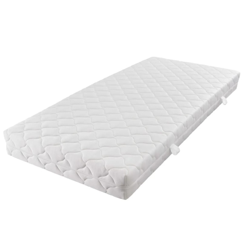 vidaXL Matratze mit waschbarem Bezug 200×80×17 cm vidaXL Matratze mit waschbarem Bezug 200×80×17 cm
