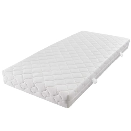 vidaXL Matratze mit waschbarem Bezug 200×80×17 cm 