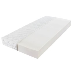 vidaXL Matratze mit waschbarem Bezug 200×80×17 cm 