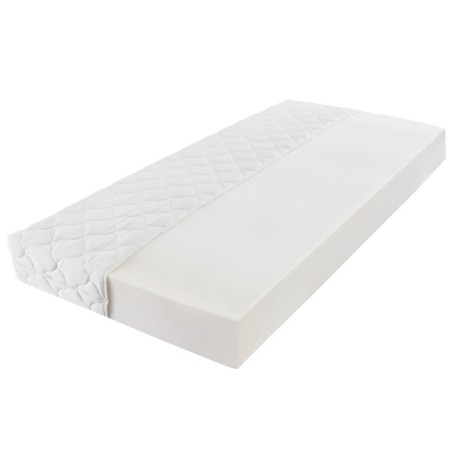 vidaXL Matratze mit waschbarem Bezug 200×80×17 cm 