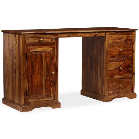 vidaXL Schreibpult Massivholz 140 x 50 x 76 cm