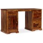 vidaXL Schreibpult Massivholz 140 x 50 x 76 cm vidaXL Schreibpult Massivholz 140 x 50 x 76 cm