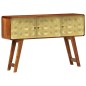 vidaXL Sideboard mit Goldaufdruck 120x30x80 cm Massivholz vidaXL Sideboard mit Goldaufdruck 120x30x80 cm Massivholz