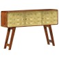 vidaXL Sideboard mit Goldaufdruck 120x30x80 cm Massivholz vidaXL Sideboard mit Goldaufdruck 120x30x80 cm Massivholz