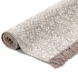 vidaXL Kelim-Teppich Baumwolle 160x230 cm mit Muster Taupe vidaXL Kelim-Teppich Baumwolle 160x230 cm mit Muster Taupe